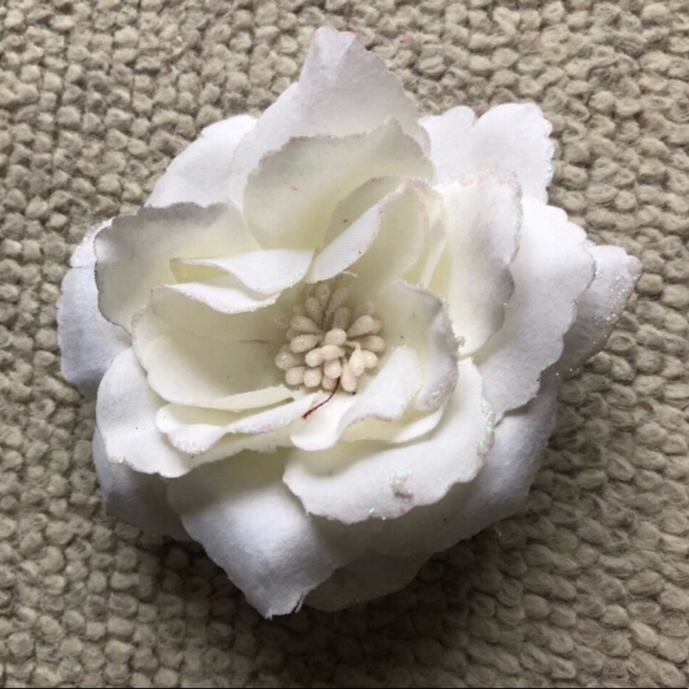 Flower hair clips